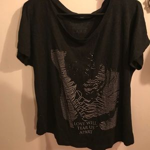 Joy Division Love Will Tear Us Apart tee